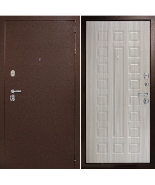 Входная дверь «Рубикон 1» (Беленый дуб)