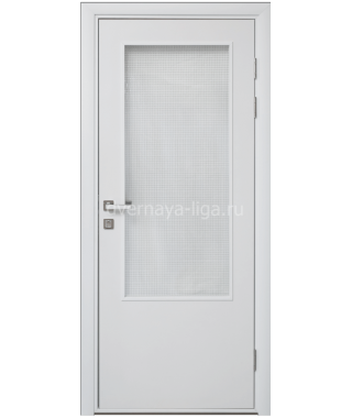 Дверь влагостойкая ДО ПВХ Композит (Белая)