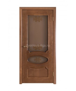 Дверь из шпона Виктория ДО (Дуб виски)