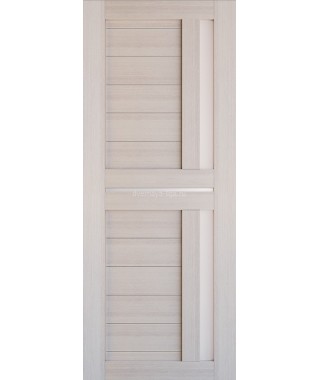 Дверь из экошпона Техно 9 Капучино (белое стекло) Дверь из экошпона Техно 9 Капучино (белое стекло)